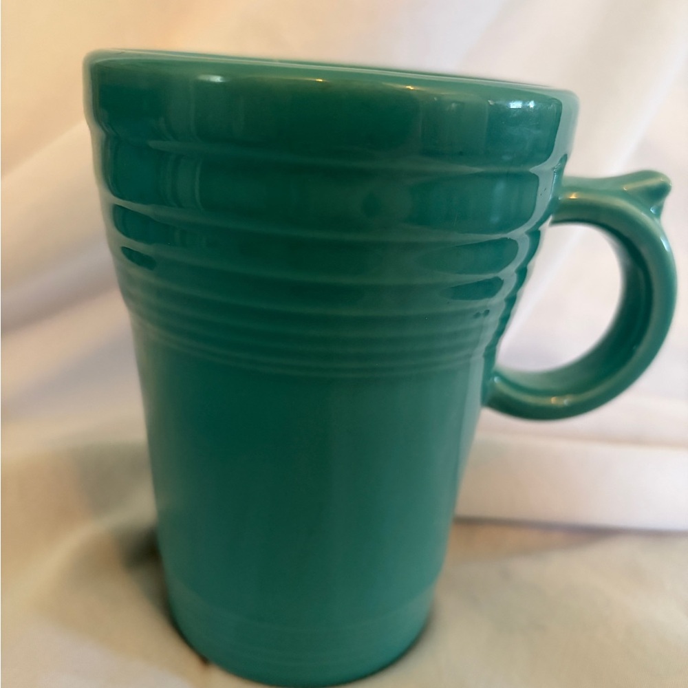 Fiesta Homer Laughlin Turquoise Coffee/Bistro  Mug ~ Discontinued ~ Made in USA